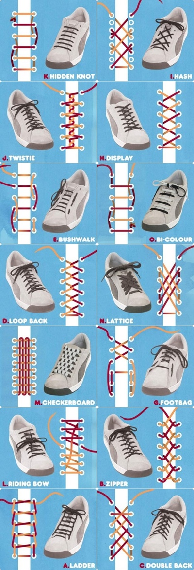신발 끈 묶는 여러가지 방법 | 네이트 판